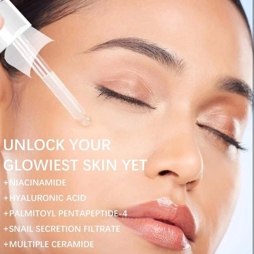 Face Serum with Hyaluronic Acid- 3 bottles